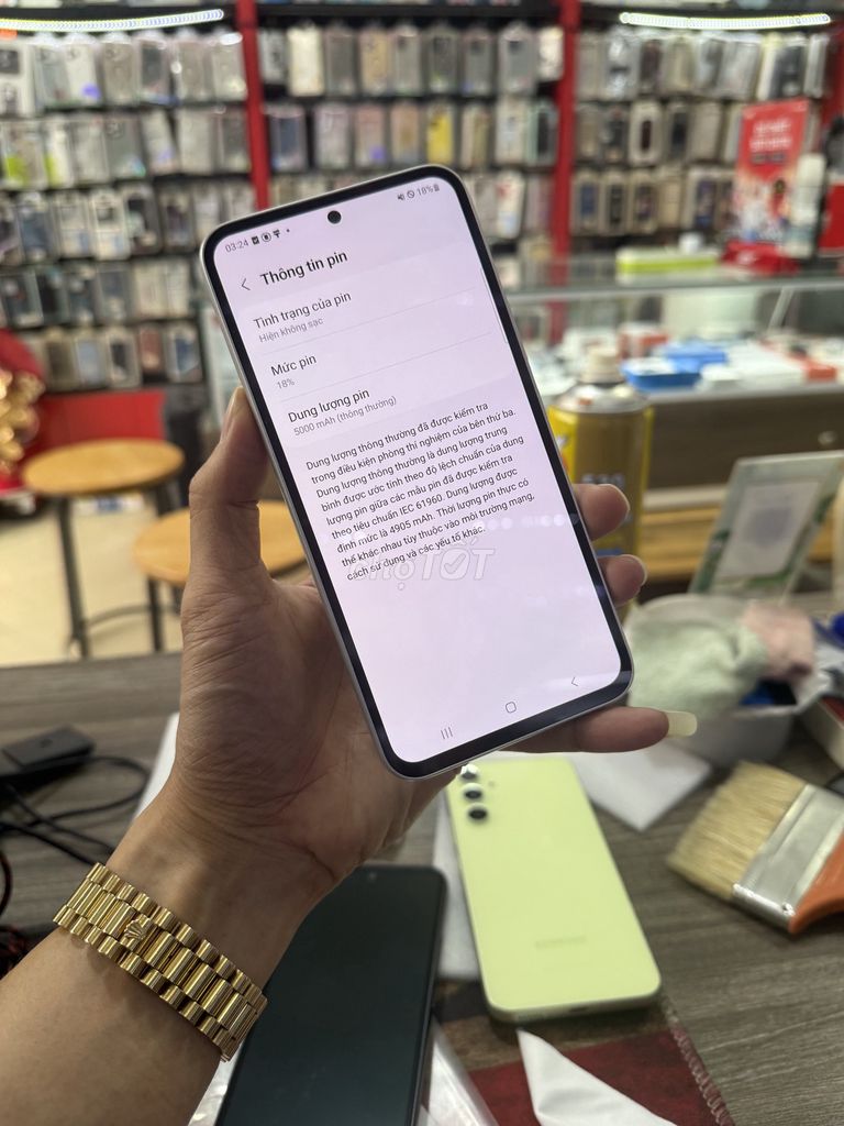 A54 5G Zin Đẹp Keng Như Mới. Mua bán Điện thoại tại Quận Thanh Xuân Hà Nội được đăng bởi Vinh Râu Samsung hình 1