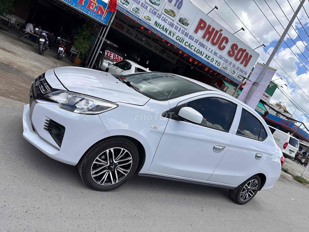 Mitsubishi Attrage 2021 1.2MT Trắng. Mua bán Ô tô tại Quận Cái Răng Cần Thơ được đăng bởi ÔTÔ PHÚC SƠN  TP CẦn Thơ  hình 2