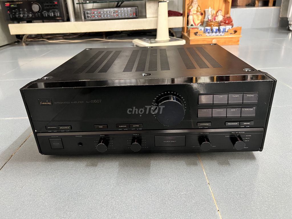BÁN AMPLY SANSUI ALPHA α607 Đen Nhật Bản. Mua bán Tivi, Âm thanh tại Quận 7 Tp Hồ Chí Minh được đăng bởi Nguyễn Giang hình 1