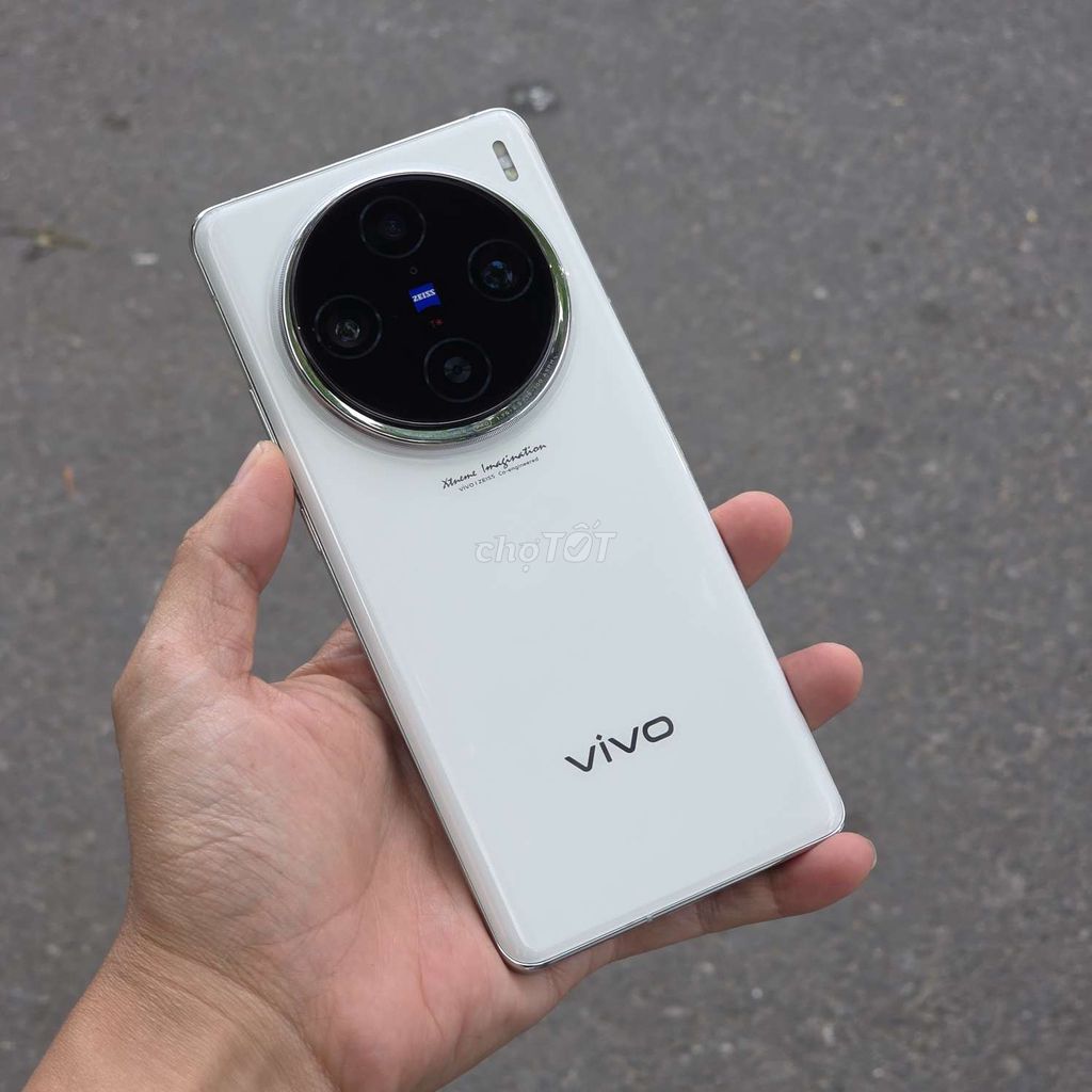 Vivo X100 Pro 5G 12/256GB Trắng. Mua bán Điện thoại tại Quận Thanh Khê Đà Nẵng được đăng bởi Tú MB hình 1