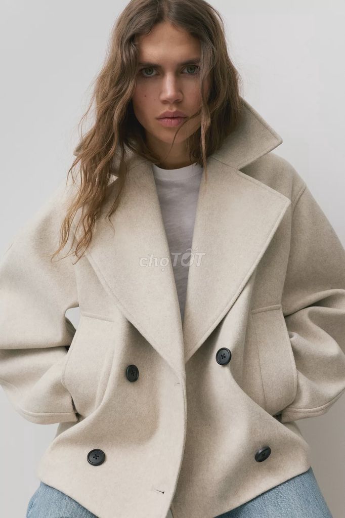 Áo khoác Pull&Bear Nữ XS Be. Mua bán Quần áo tại Quận 7 Tp Hồ Chí Minh được đăng bởi Lamnanyz hình 1