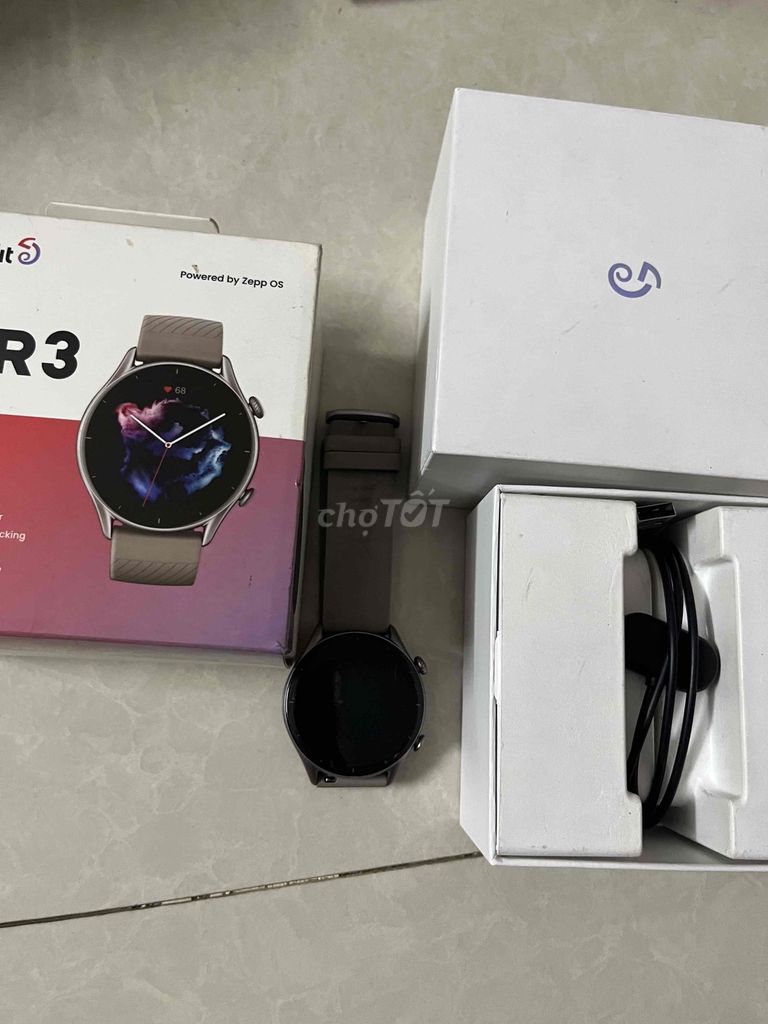 Amazfit GTR 3 Xám. Mua bán Thiết bị đeo thông minh tại Quận 10 Tp Hồ Chí Minh được đăng bởi Hoàng Sơn hình 1