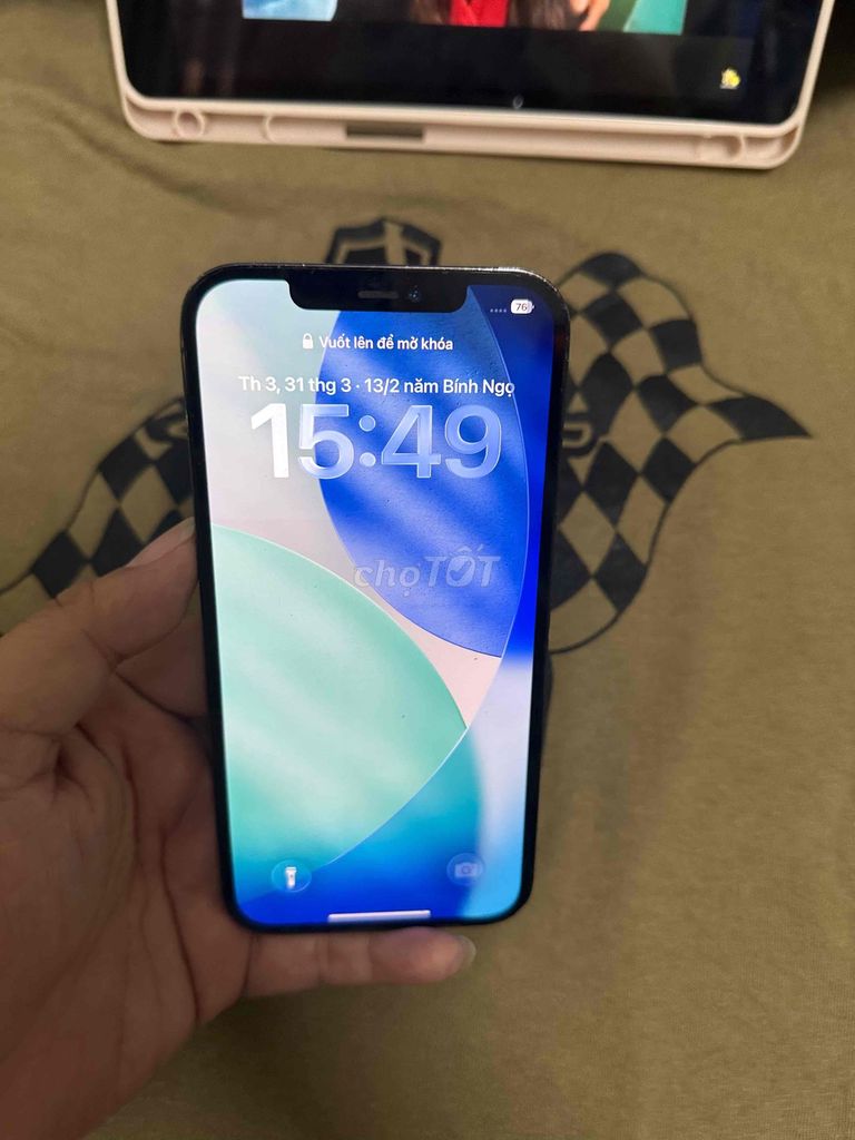 iphone 12 Pro Max QTe 128gb truetone zin face ok. Mua bán Điện thoại tại Thành phố Thủ Đức Tp Hồ Chí Minh được đăng bởi bin  hình 1