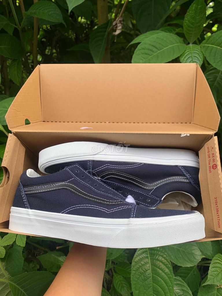 Giày Vans Old Skool Parisian Xanh đen 39. Mua bán Giày dép tại Quận Bình Tân Tp Hồ Chí Minh được đăng bởi BicTerry hình 1