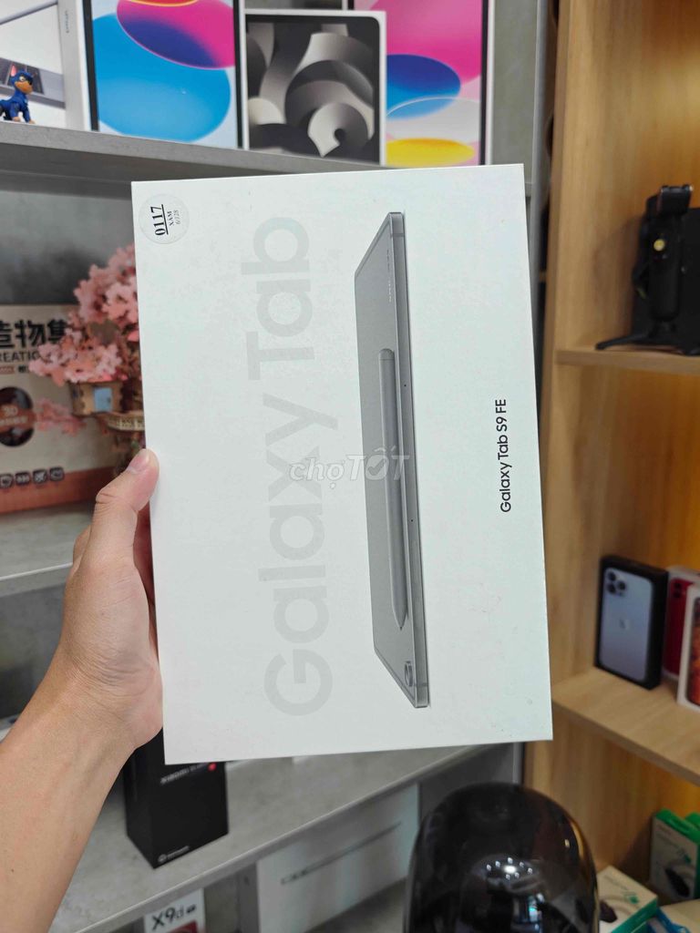 Samsung Tab S9 FE 5G 6GB/128GB 99%- Fullbox. Mua bán Máy tính bảng tại Thành phố Thủ Đức Tp Hồ Chí Minh được đăng bởi ChungStore2 hình 1