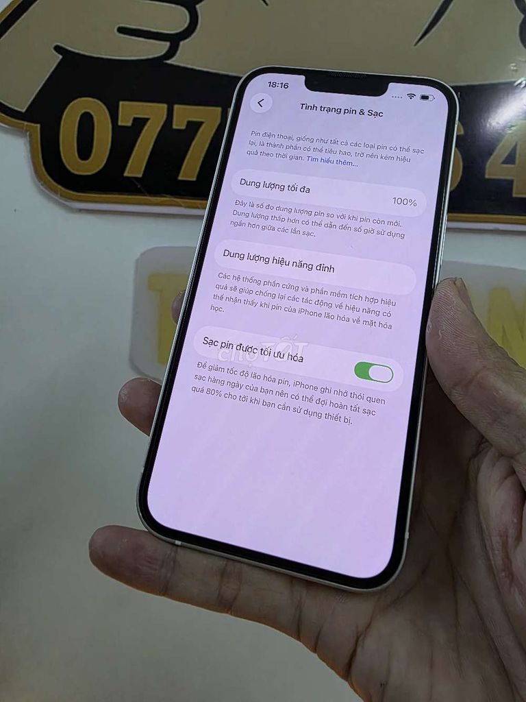 Iphone 13 128Gb đẹp keng CBH hãng 8/2026. Mua bán Điện thoại tại Quận Tân Phú Tp Hồ Chí Minh được đăng bởi trương thành hưng hình 1