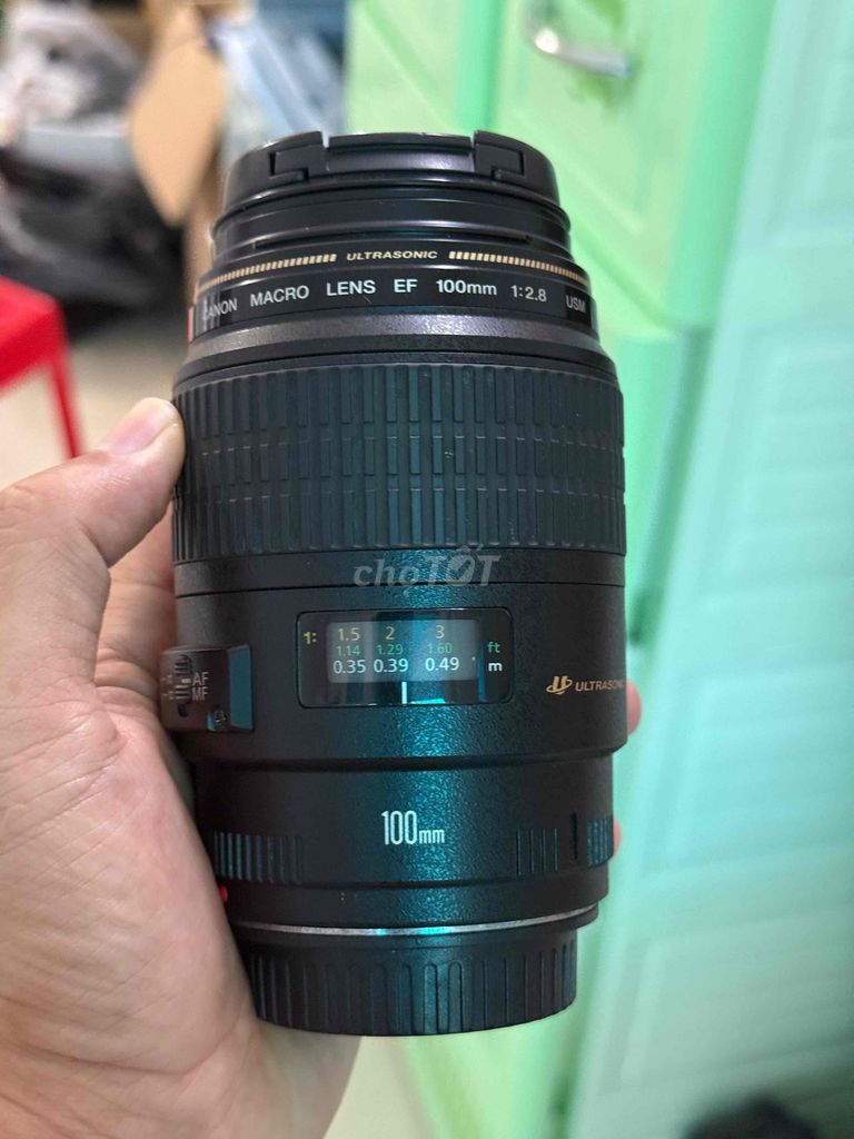 Ống kính Canon 100mm Macro 2.8 USM. Mua bán Máy ảnh, Máy quay tại Quận Gò Vấp Tp Hồ Chí Minh được đăng bởi Máy Ảnh Shop hình 1