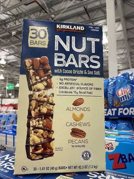 Socola Ferero, Nut Bars Kirkland