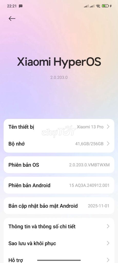 Xiaomi 13 Pro 256GB Trắng Bán hoặc GL cùng tầm. Mua bán Điện thoại tại Thành phố Bến Tre Bến Tre được đăng bởi Gấu Captain  hình 1