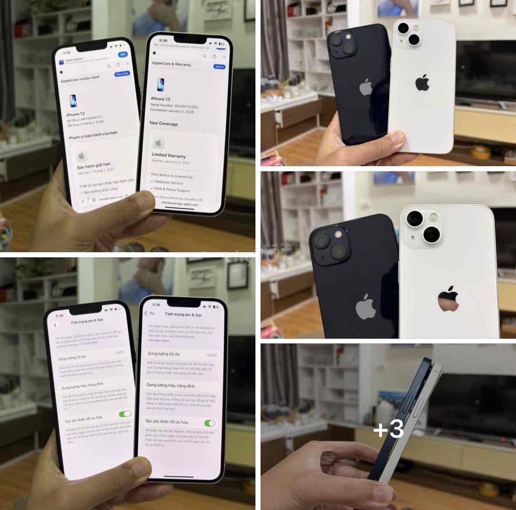 Apple iPhone 13 128GB Đen, Trắng New APPLE 12/2026. Mua bán Điện thoại tại Quận Thanh Xuân Hà Nội được đăng bởi Nguyễn Huy Dũng hình 1