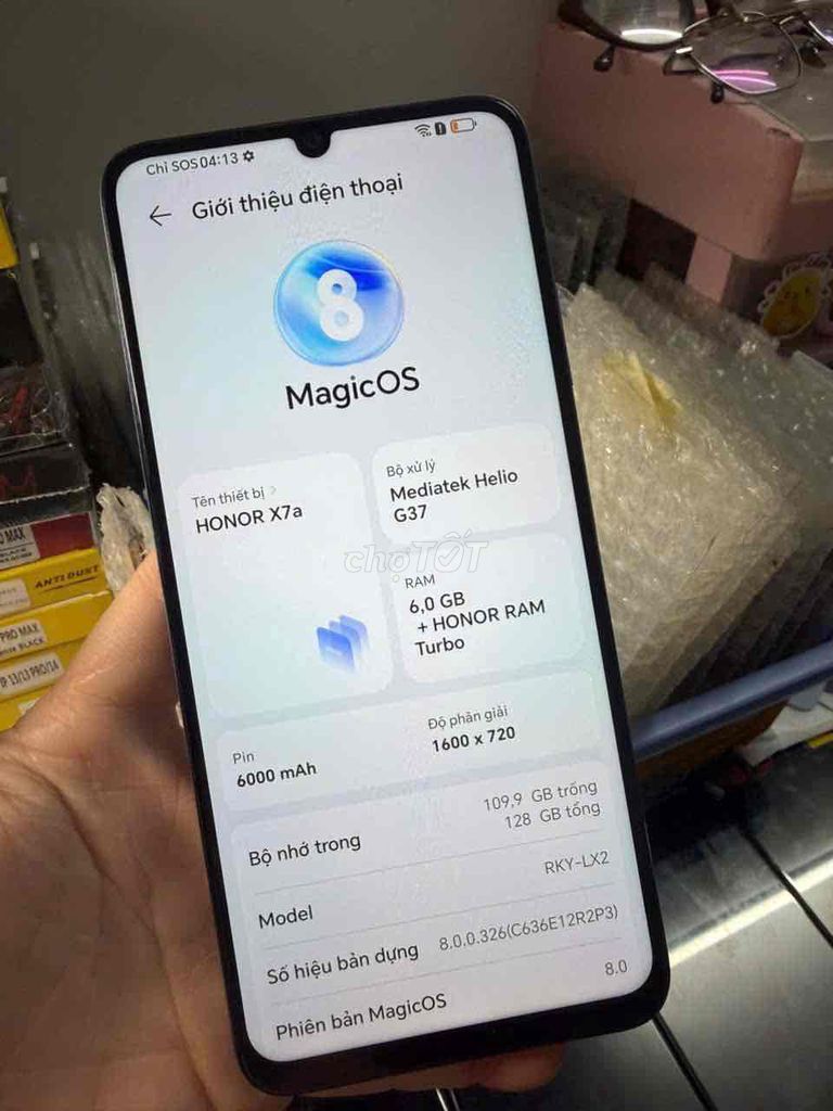 Honor X7a 6GB/128GB Đen. Mua bán Điện thoại tại Huyện Hóc Môn Tp Hồ Chí Minh được đăng bởi nghia phan hình 1