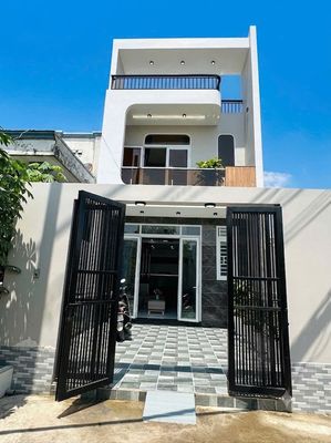  BÁN NHÀ MỚI 100%, 106M2, 1 TRỆT 1 LẦU, 3PN - NỘI THẤT, SẴN SỔ