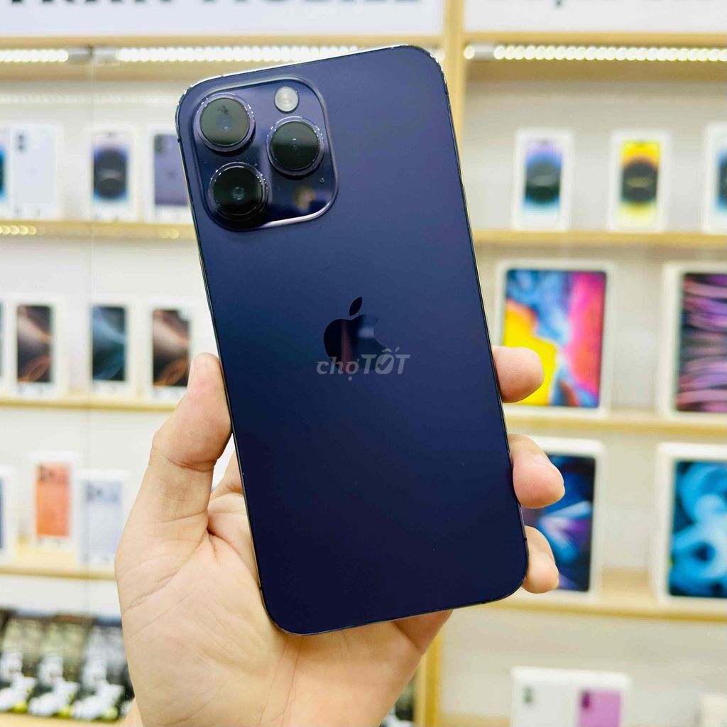 🍎14 PROMAX TÍM 512GB QTẾ MỸ ĐẸP99% NGUYÊN ZIN P90%. Mua bán Điện thoại tại Quận Ninh Kiều Cần Thơ được đăng bởi Nghĩa Trần Mobile hình 1