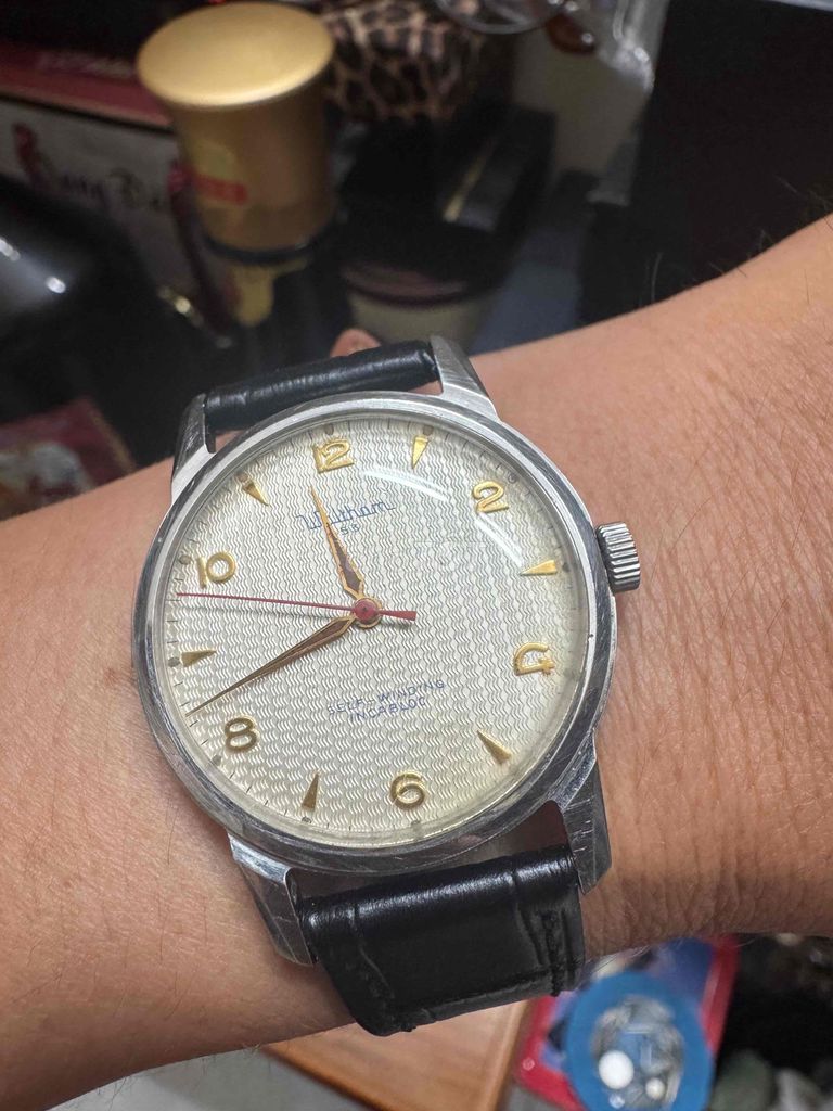 Đồng hồ cơ cổ Waltham automatic Thụy Sĩ. Mua bán Đồng hồ tại Quận Bình Tân Tp Hồ Chí Minh được đăng bởi Thỏa Chí Đam Mê hình 1