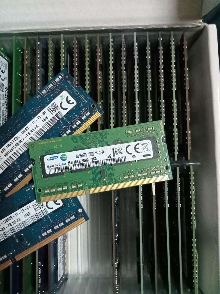 Em có ít ram laptop 4g pc3l bóc máy. Mua bán Linh kiện (RAM, Card...) tại Huyện Khoái Châu Hưng Yên được đăng bởi Bad Boy hình 1