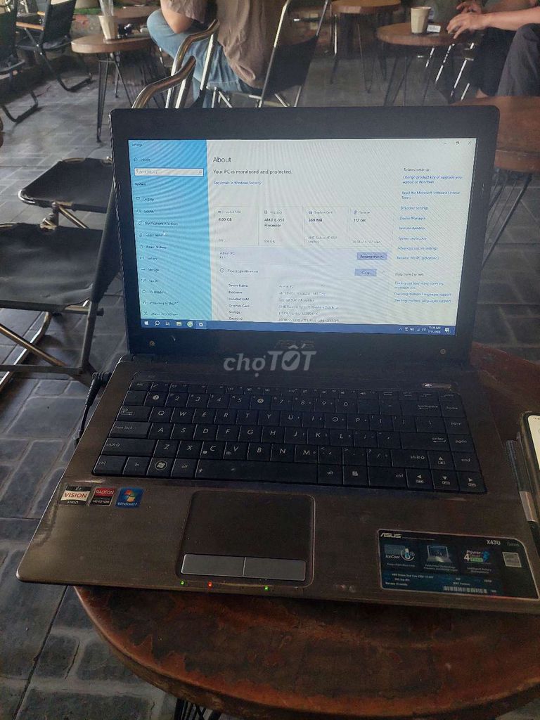 Asus X43U AMD E350 8GB/120GB SSD Đen. Mua bán Laptop tại Quận 3 Tp Hồ Chí Minh được đăng bởi Phạm Đăng Khôi hình 1