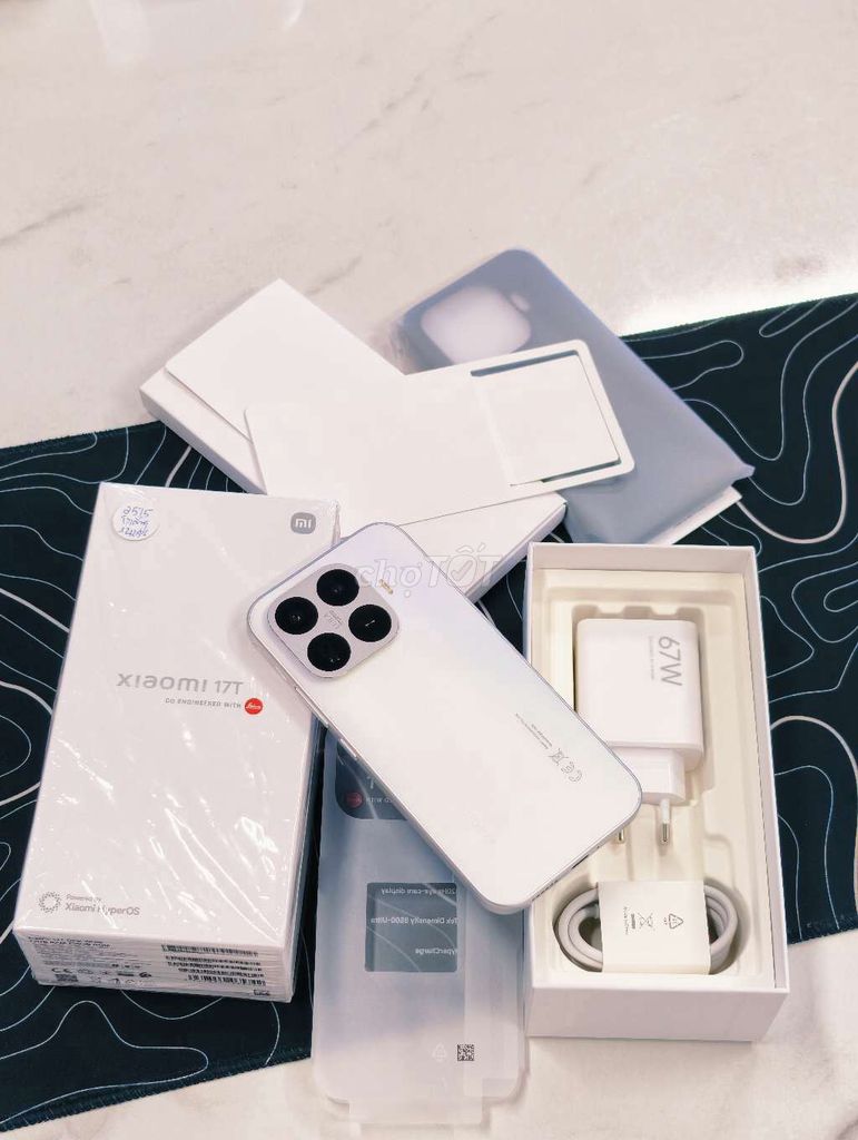Xiaomi 17T 12GB/256GB Trắng. Mua bán Điện thoại tại Huyện Nhơn Trạch Đồng Nai được đăng bởi thanh toàn mobile Nhơn trạch  hình 1