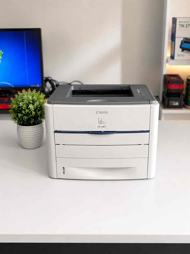 Máy in Canon LBP 3300 In 2 mặt tự động. Mua bán Đồ dùng văn phòng tại Quận Cẩm Lệ Đà Nẵng được đăng bởi Máy in Đức Minh hình 1