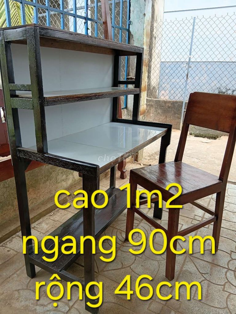 Kệ sách Gỗ Nâu 1m2x90cm. Mua bán Tủ, kệ gia đình tại Thành phố Bến Tre Bến Tre được đăng bởi Hung hình 1