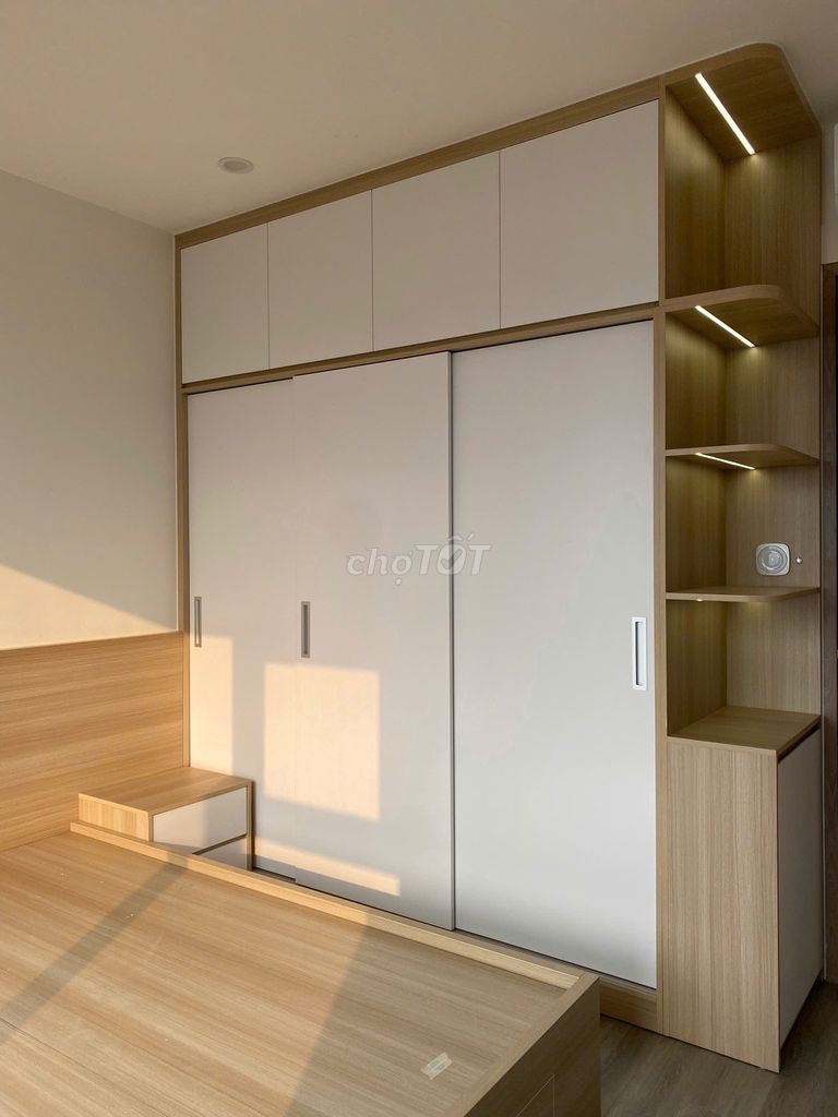 Tủ áo, giường ngủ gỗ MDF sản xuất giá xưởng. Mua bán Tủ, kệ gia đình tại Huyện Bình Chánh Tp Hồ Chí Minh được đăng bởi Thinh Decor hình 1