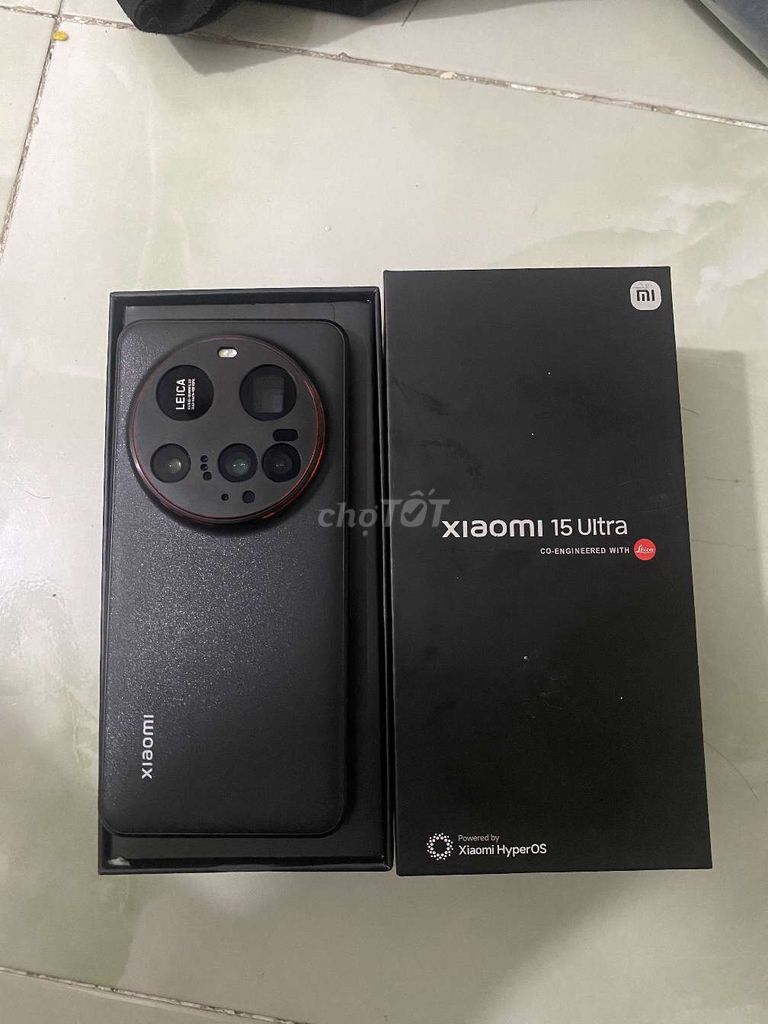 Xiaomi 15 Ultra Đen 12GB/256GB. Mua bán Điện thoại tại Quận Tân Bình Tp Hồ Chí Minh được đăng bởi Phan Khánh Bảo hình 1