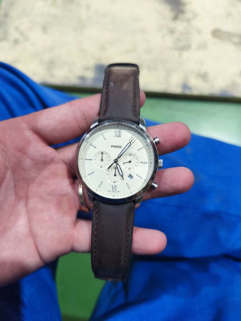 Fossil FS5380 Nam Dây Da Nâu. Mua bán Đồng hồ tại Quận Bình Thuỷ Cần Thơ được đăng bởi ly ly hình 1