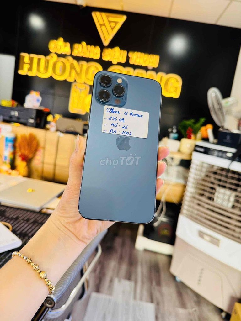 iPhone 12 Pro Max 256GB ( ll/a) zinall!. Mua bán Điện thoại tại Thành phố Bến Tre Bến Tre được đăng bởi HươngGiangmobile hình 1