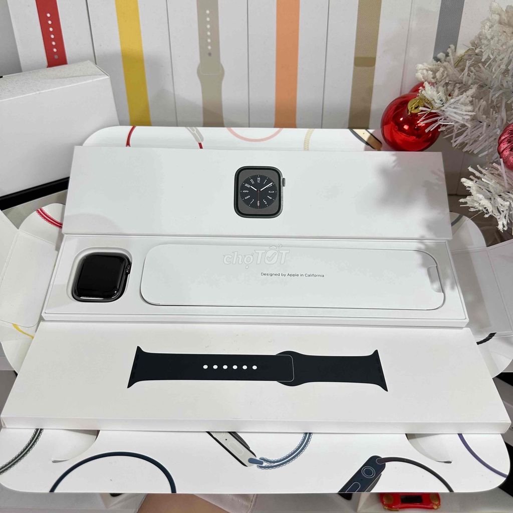 Watch Series 8 41mm Thép Đen Graphite LTE. Mua bán Thiết bị đeo thông minh tại Quận Thanh Xuân Hà Nội được đăng bởi Nguyễn Hữu Nguyên hình 1