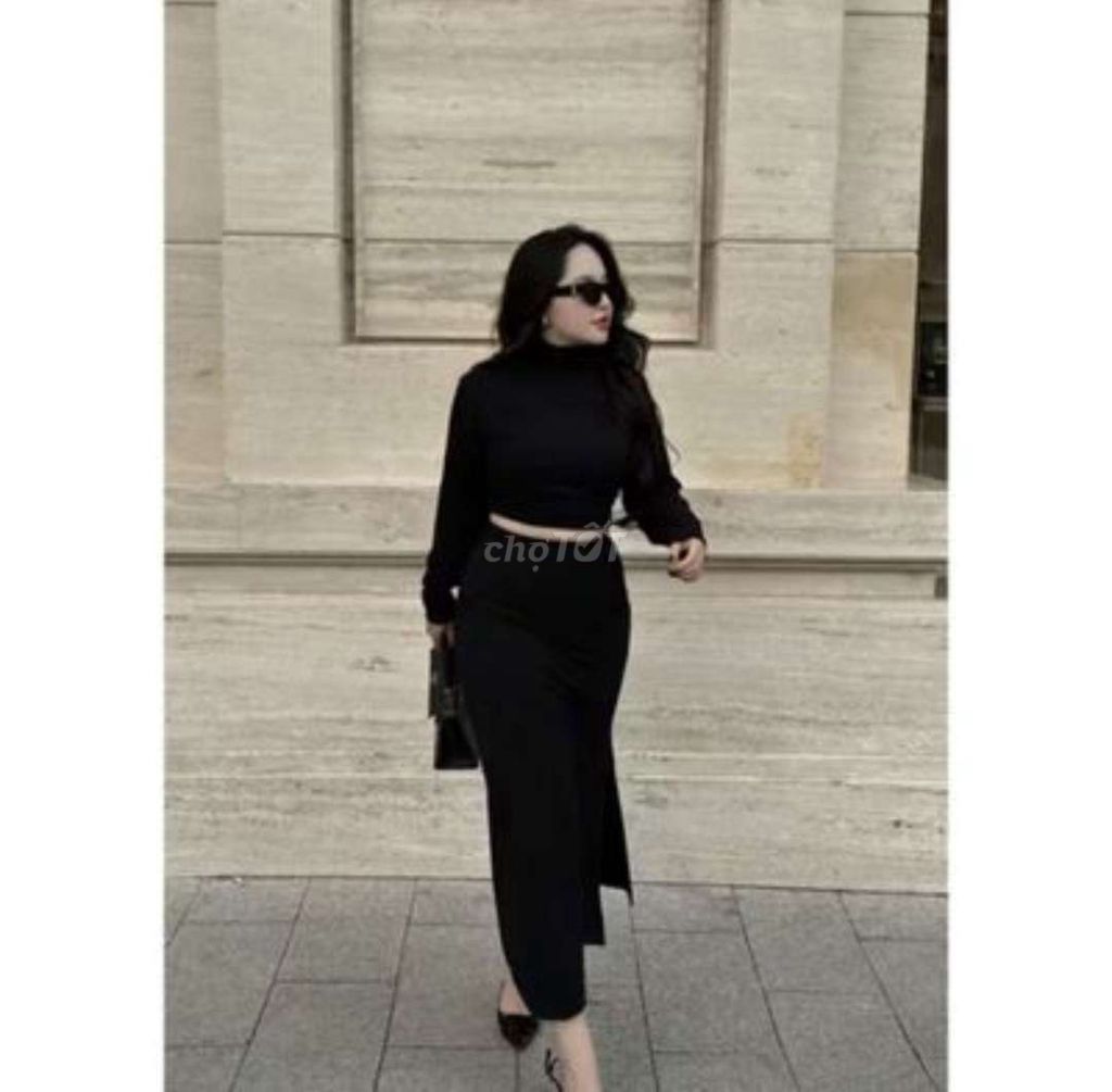 Set váy áo croptop nữ bigsize. Mua bán Quần áo tại Quận Hải Châu Đà Nẵng được đăng bởi Van Nguyen hình 1