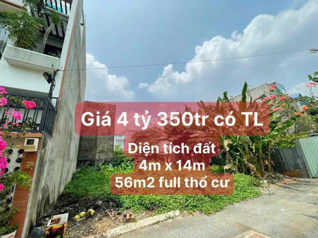 Lô Đất ngay Vạn Phúc, cách Sông Sài Gòn 100m.