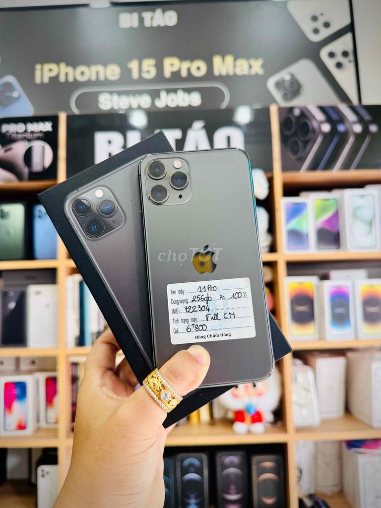 IPhone 11Pro 256GB Black. Mua bán Điện thoại tại Thành phố Long Xuyên An Giang được đăng bởi Bi Táo Store hình 1