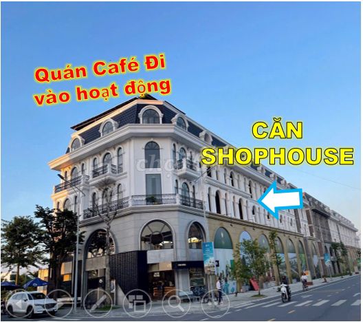 Cần Bán căn Shophouse 460m2,Mặt đường lớn ,Vốn 5,5 tỷ, Sổ đỏ lâu dài