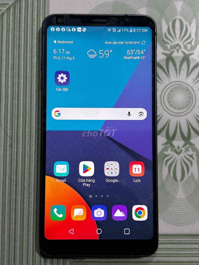 LG G6 32GB Đen. Mua bán Điện thoại tại Thành phố Thủ Đức Tp Hồ Chí Minh được đăng bởi Lê Thành Nhân hình 1