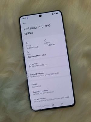 Xiaomi Redmi Turbo 3 12GB/512GB Đẹp Keng