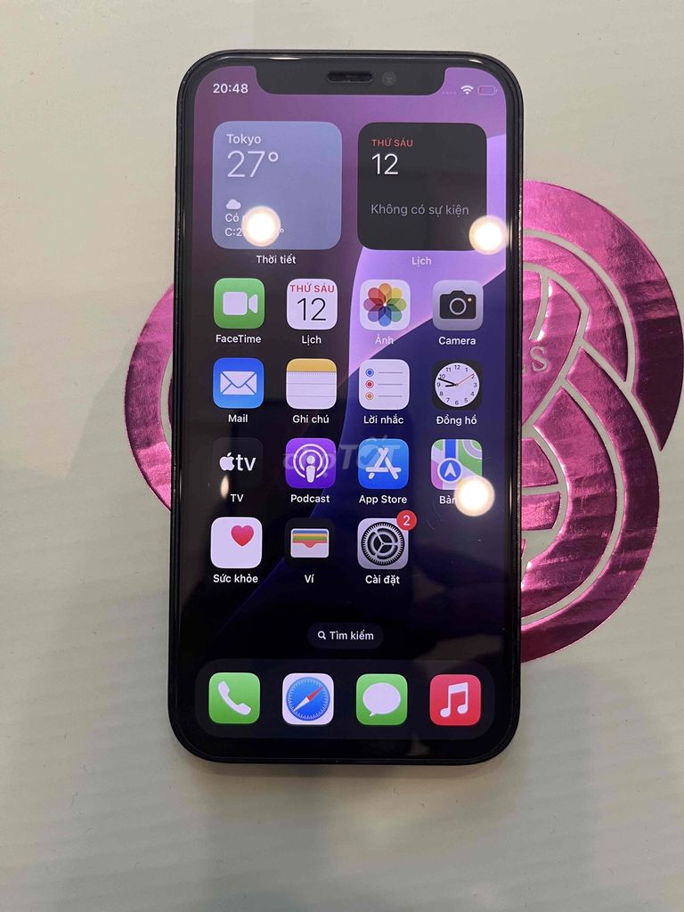 Apple iPhone 12 mini 64GB Đen. Mua bán Điện thoại tại Quận Ba Đình Hà Nội được đăng bởi 8D WATCH hình 1