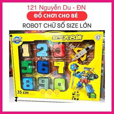 Đồ Chơi Lắp Ráp Robot Số Biến Hình. Mua bán Mẹ và bé tại Quận Hải Châu Đà Nẵng được đăng bởi Đồ Chơi 121 Nguyễn Du