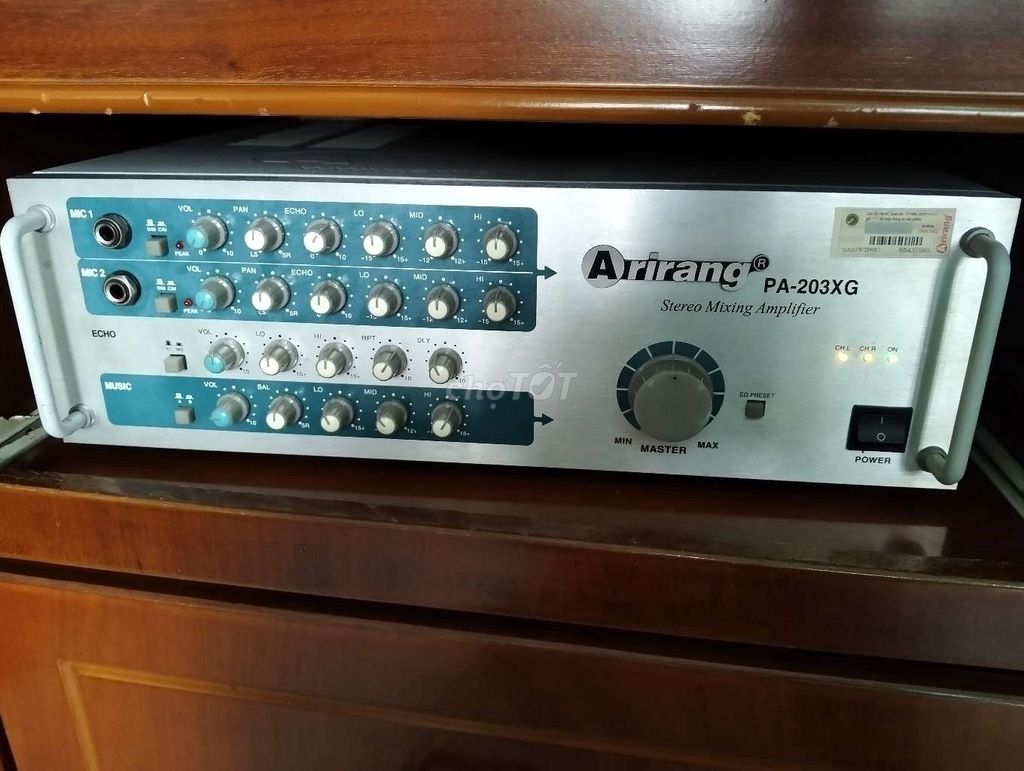Amply Arirang PA-203XG zin. Mua bán Tivi, Âm thanh tại Huyện Bình Chánh Tp Hồ Chí Minh được đăng bởi Nguyenvanquang hình 1