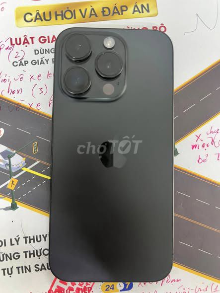 iPhone 15 Pro 512GB Đen Đã sử dụng. Mua bán Điện thoại tại Quận 1 Tp Hồ Chí Minh được đăng bởi Hội Đồ Điện Tử hình 1