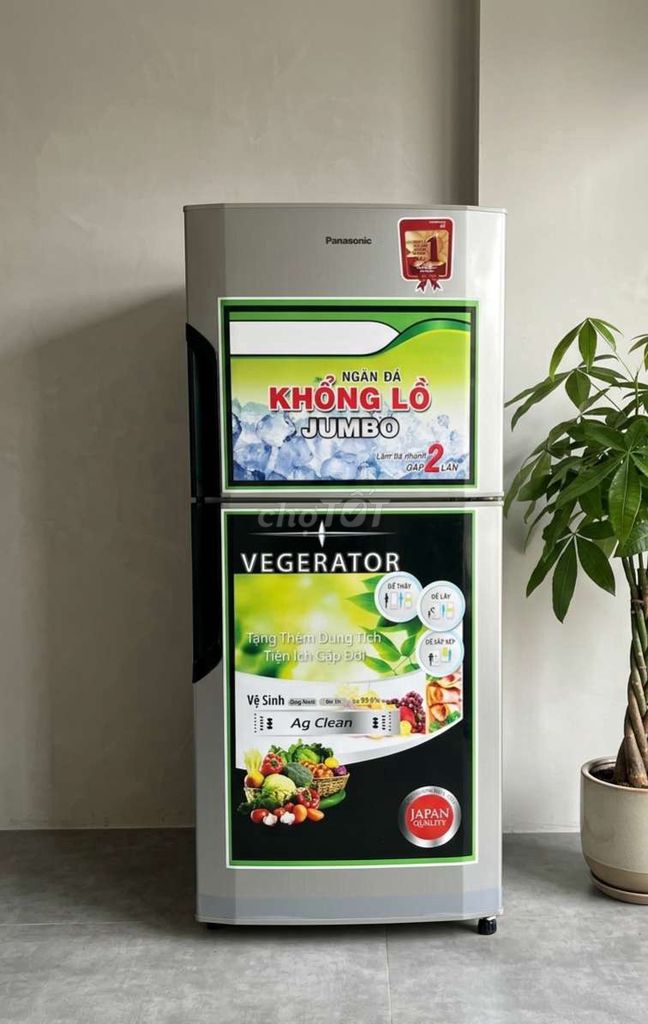 Tủ lạnh Panasonic 2 cánh Bạc. Mua bán Tủ lạnh tại Quận Thanh Xuân Hà Nội được đăng bởi Thanh Trúc hình 1