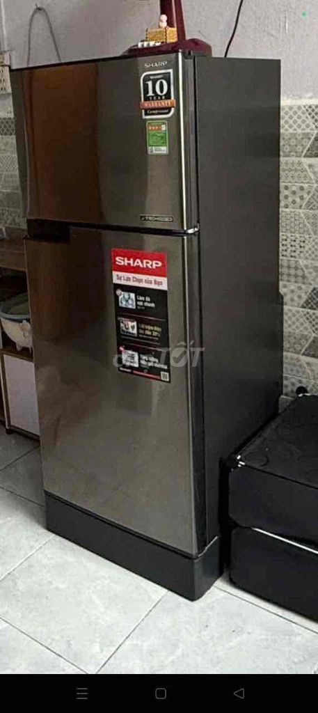 Tủ lạnh Sharp 165l inverter còn mới tốt