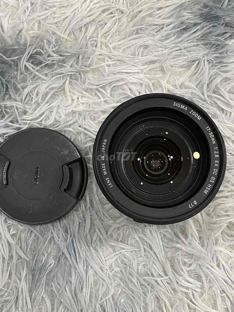 Ống kính Sigma 17-50mm F2.8 Nikon Đen. Mua bán Máy ảnh, Máy quay tại Quận 5 Tp Hồ Chí Minh được đăng bởi Phan Thế Phong  hình 1