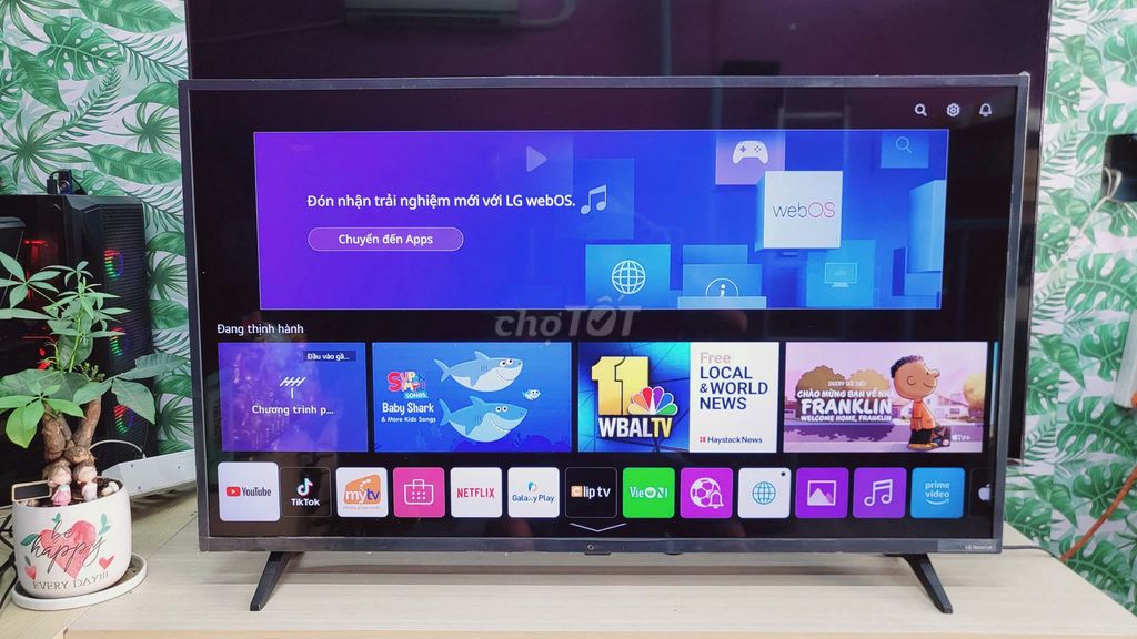 Tivi LG 43NANO79 Màn Hình 4K Giọng Nói Bluetooth. Mua bán Tivi, Âm thanh tại Quận Bình Tân Tp Hồ Chí Minh được đăng bởi Điện Tử Kiên Cường hình 1
