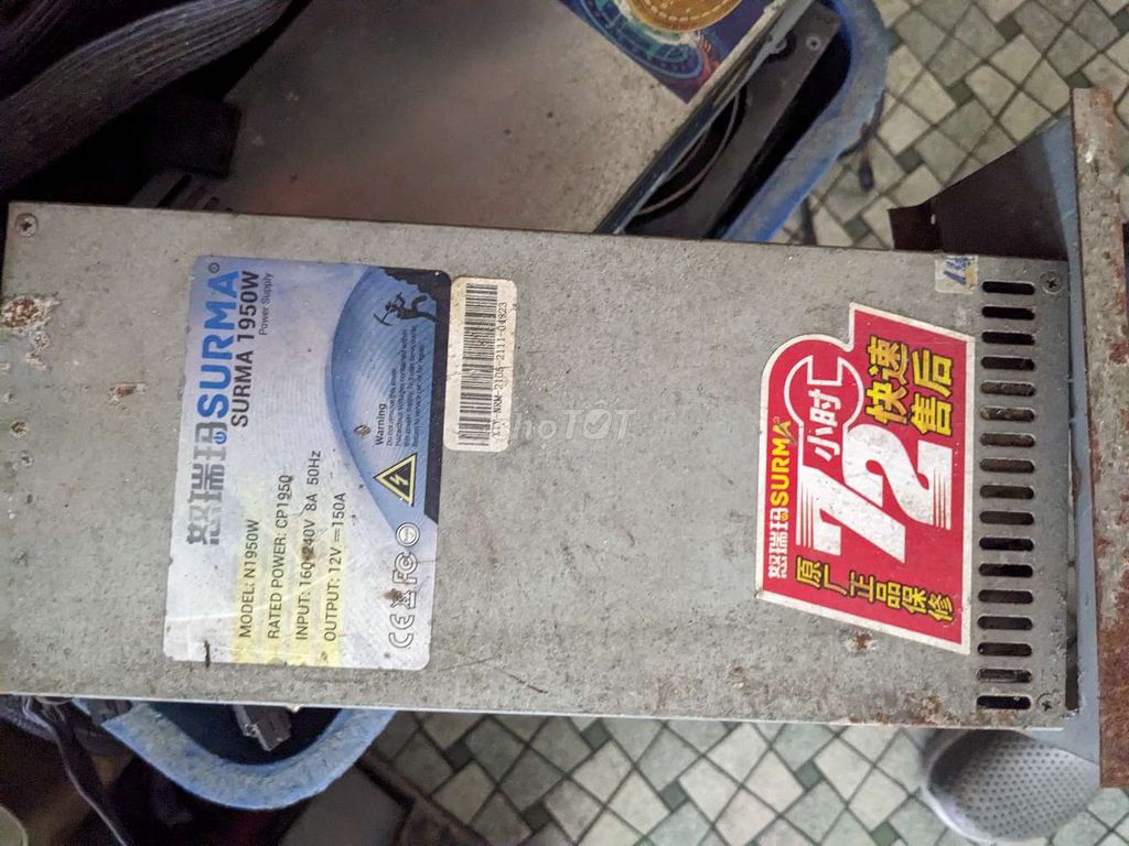 Nguồn máy tính SURMA N1950W 1950W. Mua bán Linh kiện (RAM, Card...) tại Quận 1 Tp Hồ Chí Minh được đăng bởi Anh Siêu phụ tùng xe  hình 1