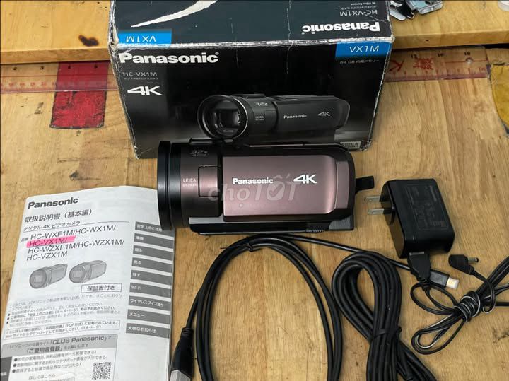 Máy quay phim Panasonic HC-VX1M 4K Đen. Mua bán Máy ảnh, Máy quay tại Quận Phú Nhuận Tp Hồ Chí Minh được đăng bởi MrLee hình 1
