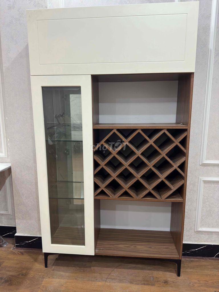 Tủ rượu gỗ cốt xanh chống ẩm. Mua bán Tủ, kệ gia đình tại Quận Nam Từ Liêm Hà Nội được đăng bởi bao hình 1