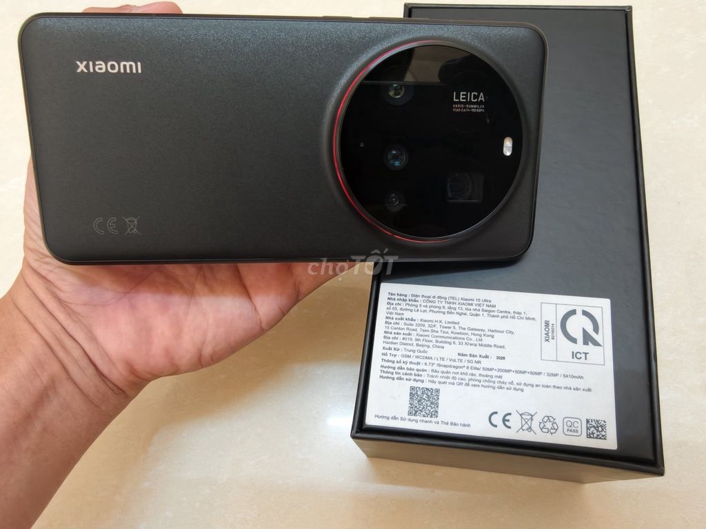 Xiaomi 15 Ultra Chính Hãng Có Hoá Đơn BH Dài. Mua bán Điện thoại tại Quận 11 Tp Hồ Chí Minh được đăng bởi Nguyên Thanh hình 1
