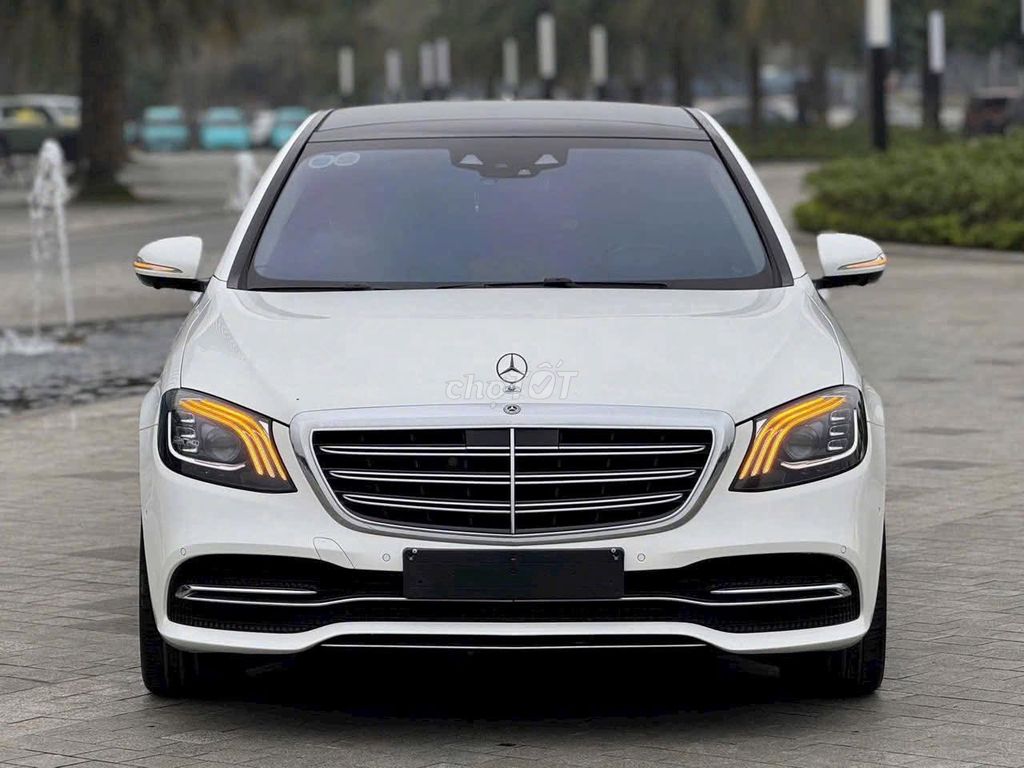 MERCEDES BENZ S450L Đời 2019 Trắng.Kem Đẹp HN. Mua bán Ô tô tại Quận Tây Hồ Hà Nội được đăng bởi Nguyễn Hoàng Sơn hình 1
