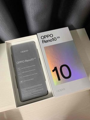 Oppo reno 10 new cty fullbox BH gần 12T chính hãng