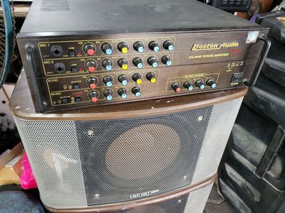 Amply Boston loa Tiến Đạt bass 25cm. Mua bán Tivi, Âm thanh tại Quận 7 Tp Hồ Chí Minh được đăng bởi Hoa binh Dientu