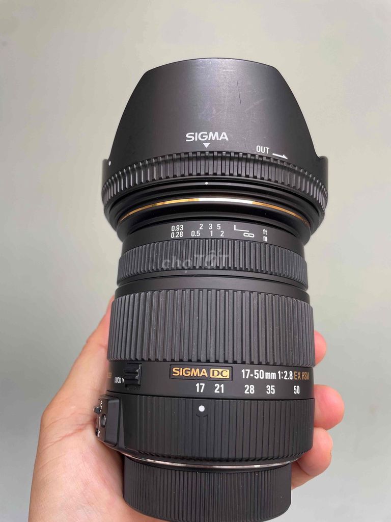 Ống kính Sigma 17-50mm f2.8 Nikon Đen. Mua bán Máy ảnh, Máy quay tại Quận 3 Tp Hồ Chí Minh được đăng bởi huonglan Nguyễn  hình 1